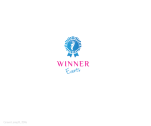 Winner Events | Logo Design by GreenLamp