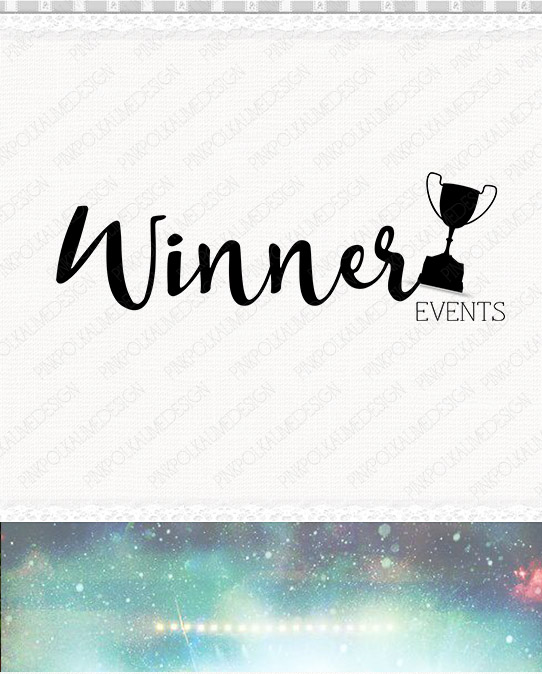 Logo Design by PinkPolkaLime for Winner Events | Design #10676360