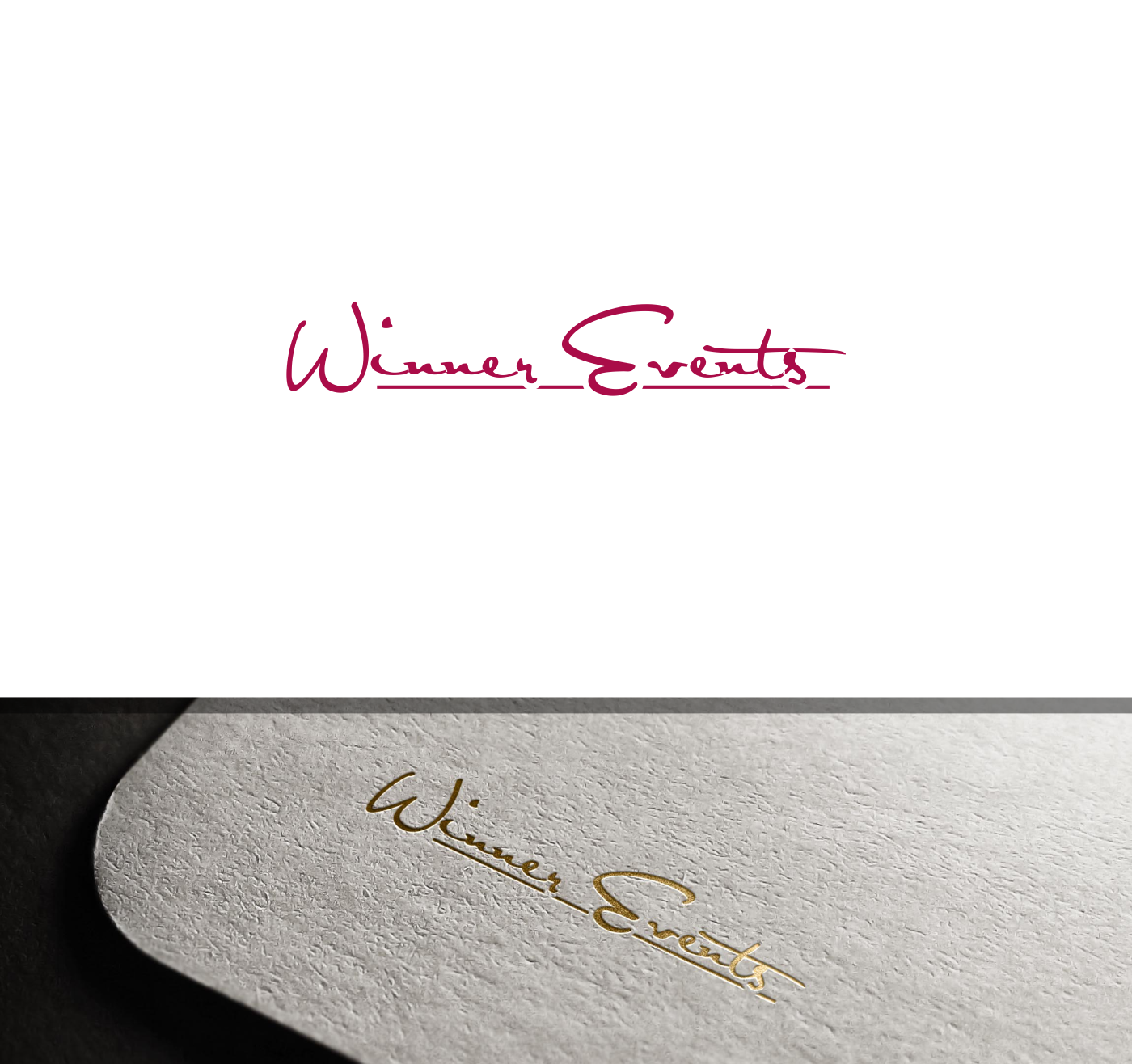 Logo Design by yogodonald for Winner Events | Design #10658672