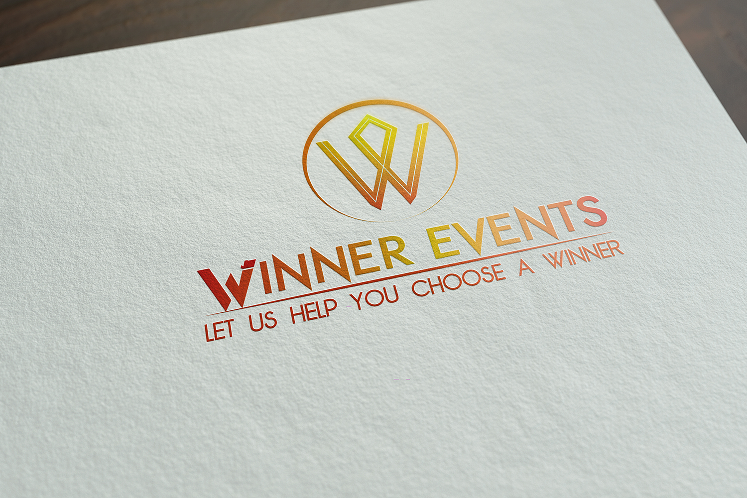 Logo Design by cuonglth.qb for Winner Events | Design #10670075
