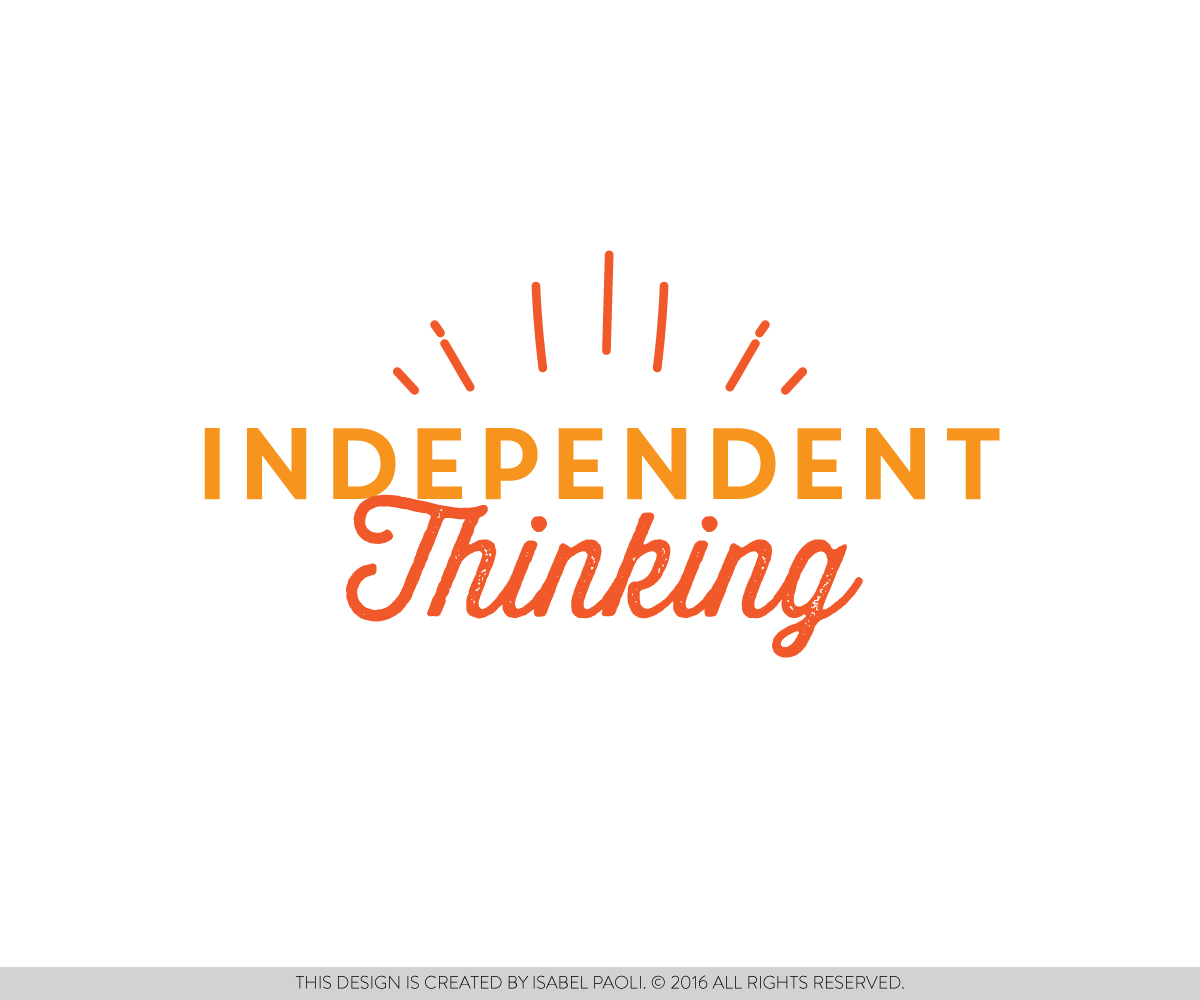 Logo Design by isabel paoli for Independent Thinking | Design #10602730