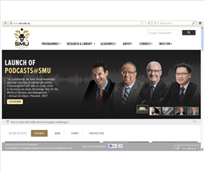 Logo Design by Crest Logo Designs for Singapore Management University  | Design: #2239300