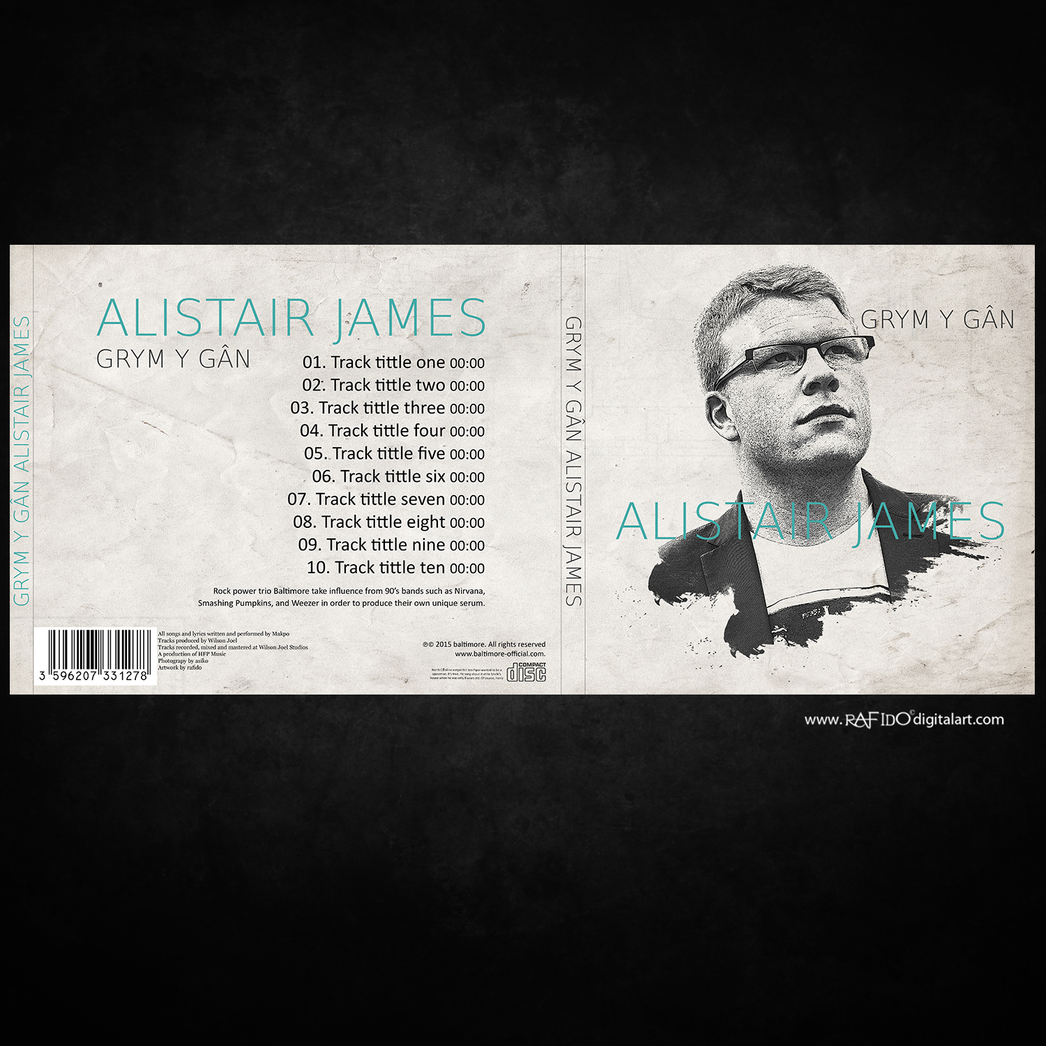 CD Cover Design by Rafido for this project | Design: #10637300