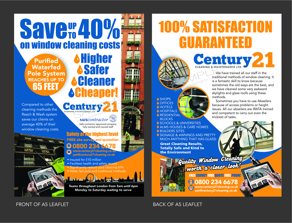 Flyer Design by the artworks for this project | Design: #10648240