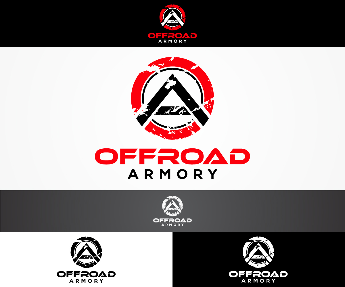 Logo Design by sangeloenriquez for OFFROAD ARMORY | Design #10582429