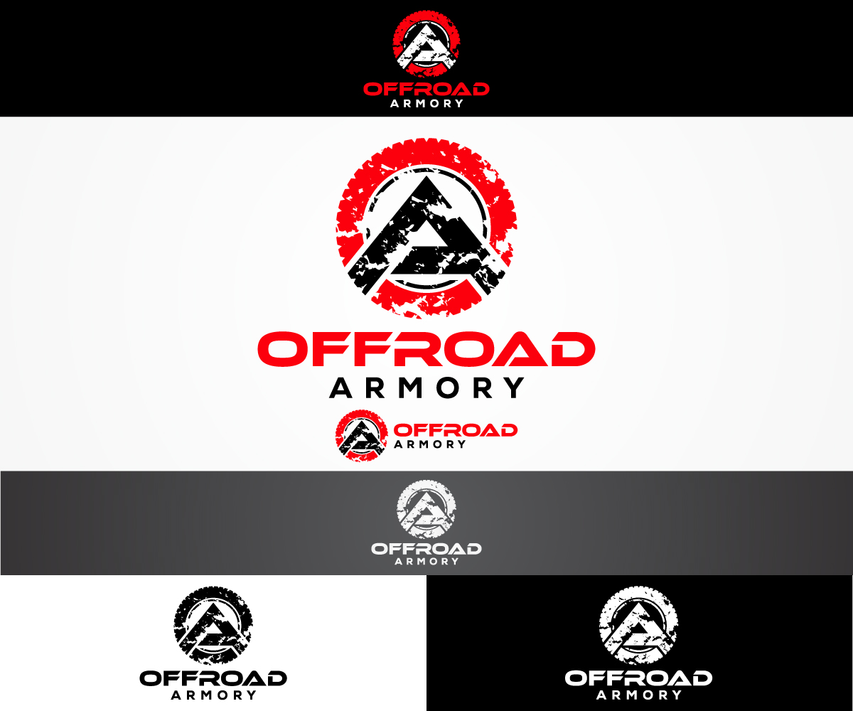Logo Design by sangeloenriquez for OFFROAD ARMORY | Design #10583049