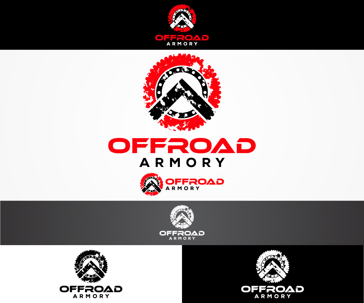 Logo Design by sangeloenriquez for OFFROAD ARMORY | Design #10593064