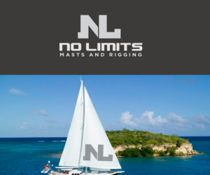 No Limits Masts & Rigging | Logo Design by renderman