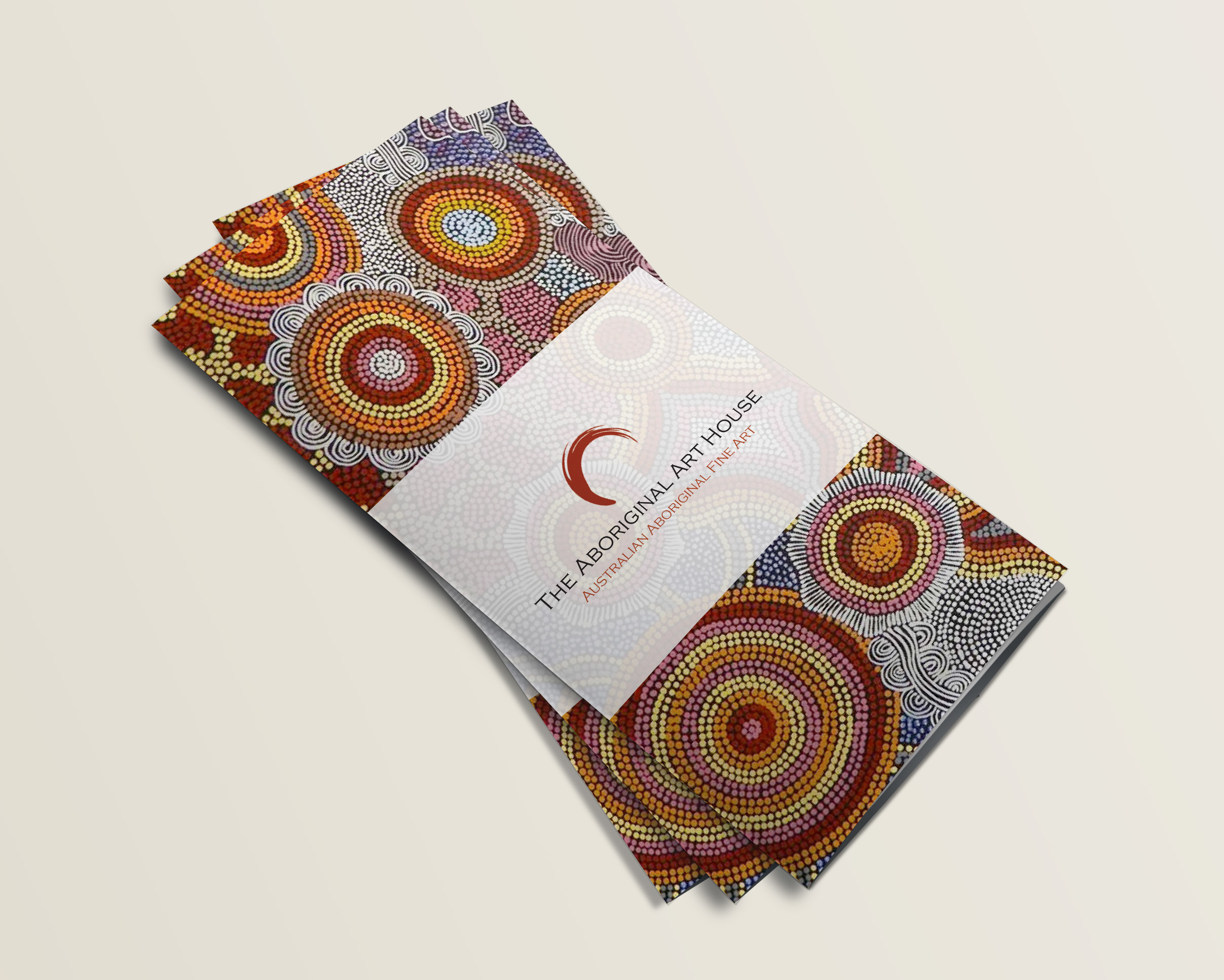 Broschüren-Design von Mish Stark für The Aboriginal Art House | Design #10587313