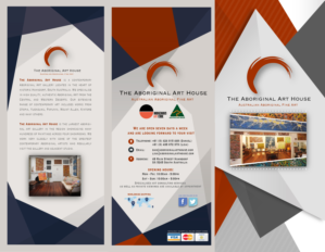 Brochure Design by Trung Ngo for The Aboriginal Art House | Design: #10585248