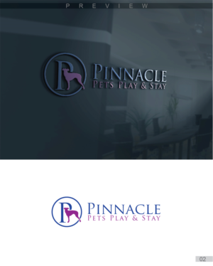 Diseño de Logo por 3Guys para Pinnacle Pets Play & Stay | Diseño: #10561901