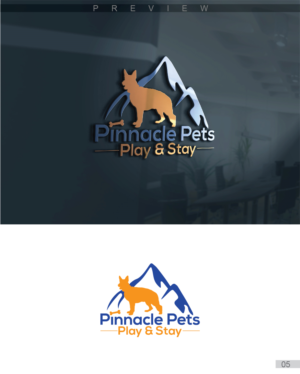 Diseño de Logo por 3Guys para Pinnacle Pets Play & Stay | Diseño: #10666172