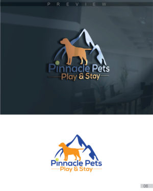 Diseño de Logo por 3Guys para Pinnacle Pets Play & Stay | Diseño: #10666173