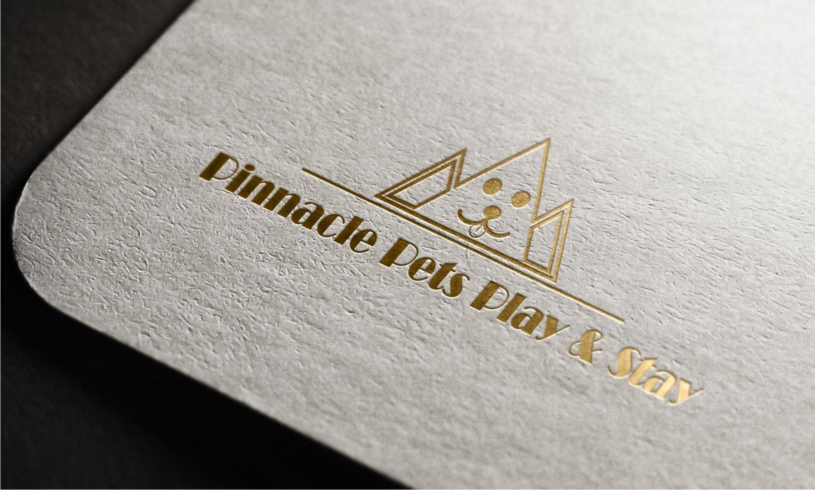 Logo Design by Gilang Pratama for Pinnacle Pets Play & Stay | Design #10656824