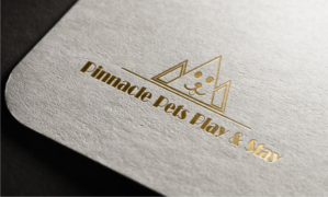 Logo Design by Gilang Pratama for Pinnacle Pets Play & Stay | Design #10656824