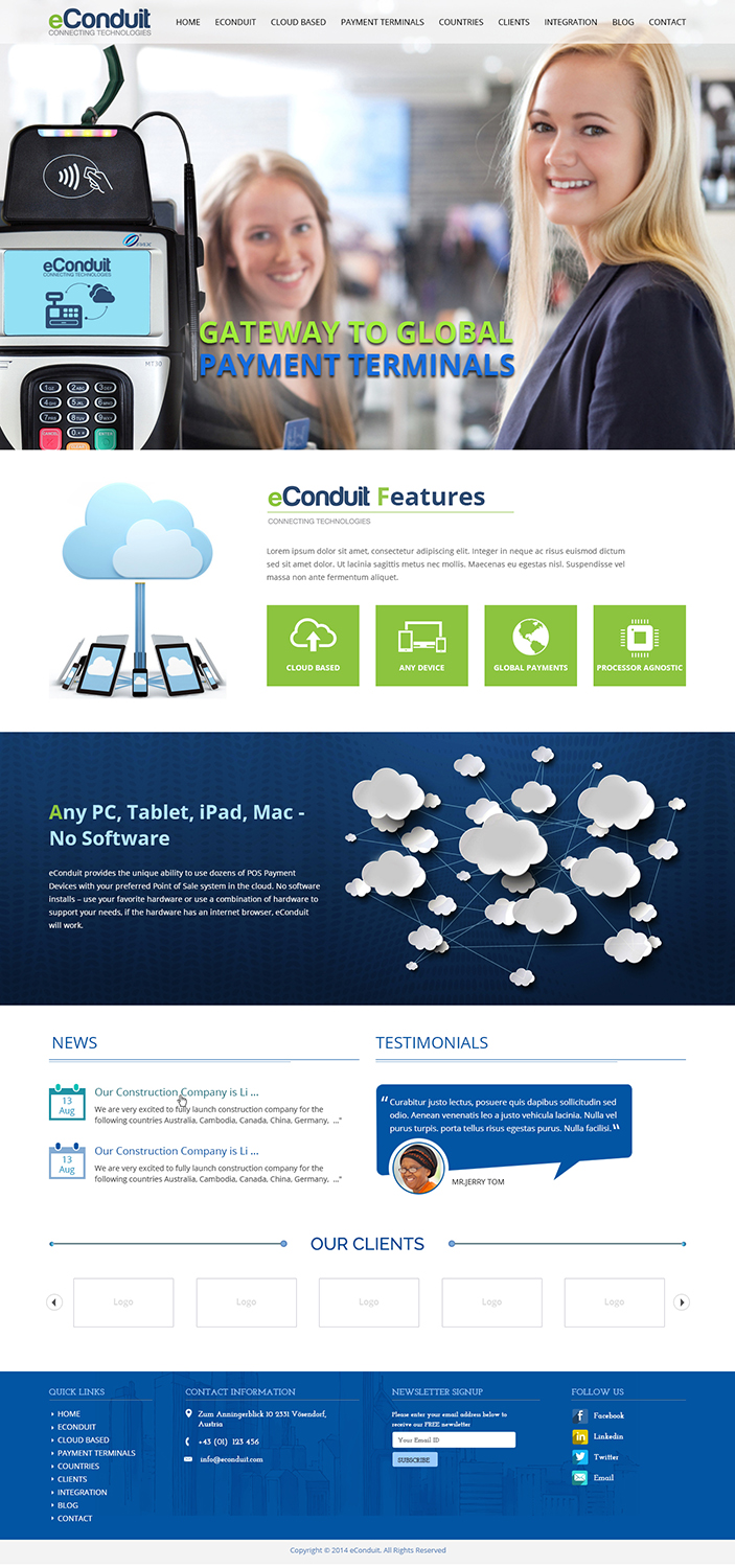 Web Design by SJ-Designer for Blackline Partners | Design #10613517