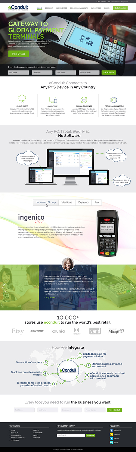 Web Design by Tpith for Blackline Partners | Design #10583847