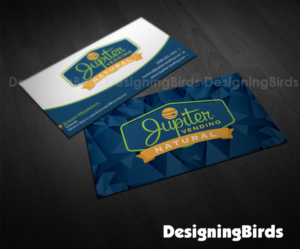 Design de Carte de Visite par Designing Birds pour Jupiter Vending | Design : #10598161