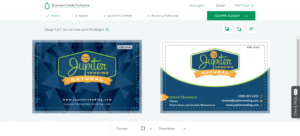 Design de Carte de Visite par Designing Birds pour Jupiter Vending | Design : #10726681