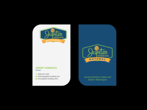 Design de Carte de Visite par Creations Box 2015 pour Jupiter Vending | Design : #10584875
