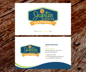 Design de Carte de Visite par SS_Designs pour Jupiter Vending | Design : #10563503