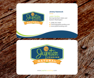 Design de Carte de Visite par SS_Designs pour Jupiter Vending | Design : #10563504