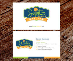 Design de Carte de Visite par SS_Designs pour Jupiter Vending | Design : #10587207