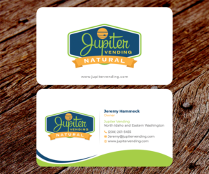 Design de Carte de Visite par SS_Designs pour Jupiter Vending | Design : #10587208