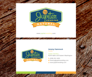 Design de Carte de Visite par SS_Designs pour Jupiter Vending | Design : #10587211