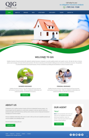Web Design by pb for Qualitas Insurance Group | Design: #10590060