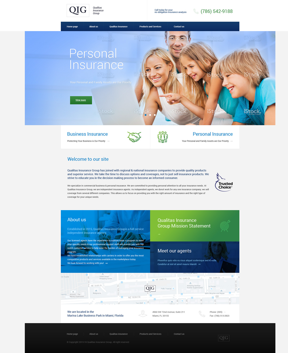 Web-Design von Chris für Qualitas Insurance Group | Design #10856515