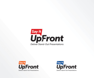 Say It Up Front | Logo Design by mrSergio