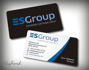 Business Card Design by SKYdesign for this project | Design: #457413