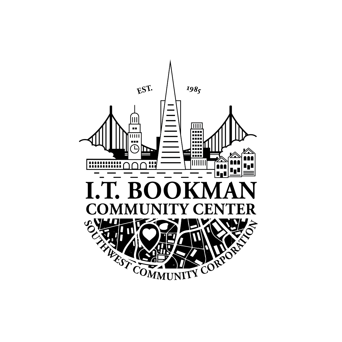 Logo Design by BuntarBG for I.T. Bookman Community Center | Design #10912188