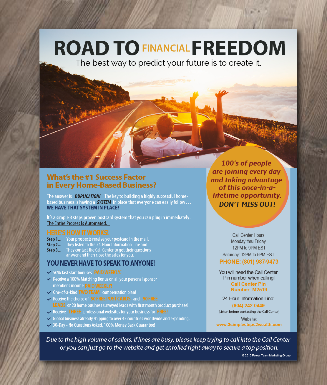 Flyer Design by alex989 for this project | Design #10582847