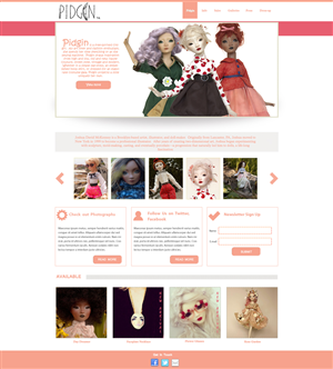 Web Design by musarrat for J David McKenney | Design #2372592