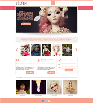 Diseño Web por musarrat para J David McKenney | Diseño: #2372643
