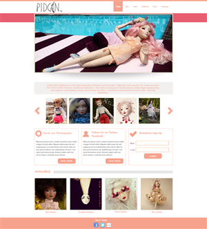 Diseño Web por musarrat para J David McKenney | Diseño: #2372652