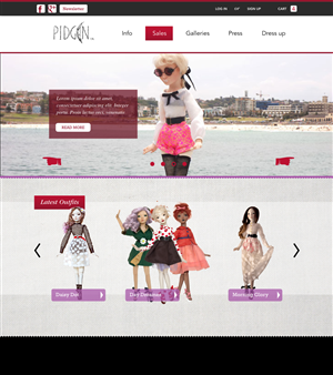 Diseño Web por Leunar para J David McKenney | Diseño: #2365489