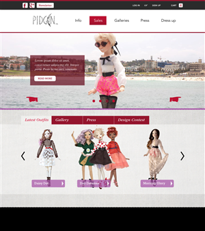 Diseño Web por Leunar para J David McKenney | Diseño: #2365494