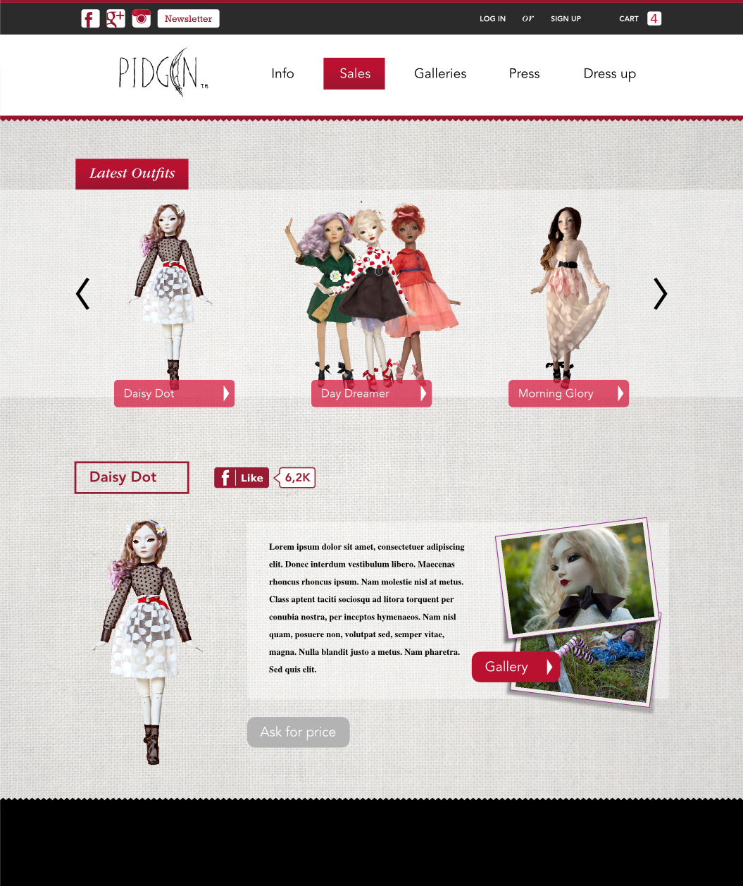 Web Design by Leunar for J David McKenney | Design #2377110