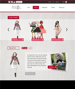 Diseño Web por Leunar para J David McKenney | Diseño: #2377110