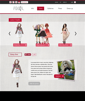 Diseño Web por Leunar para J David McKenney | Diseño: #2381240
