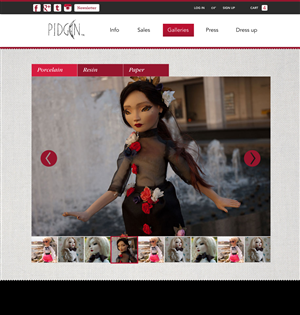 Diseño Web por Leunar para J David McKenney | Diseño: #2381243