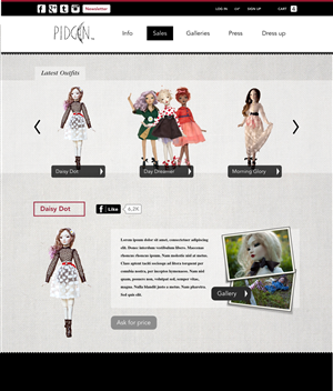 Diseño Web por Leunar para J David McKenney | Diseño: #2381367