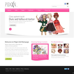 Diseño Web por pb para J David McKenney | Diseño: #2353314