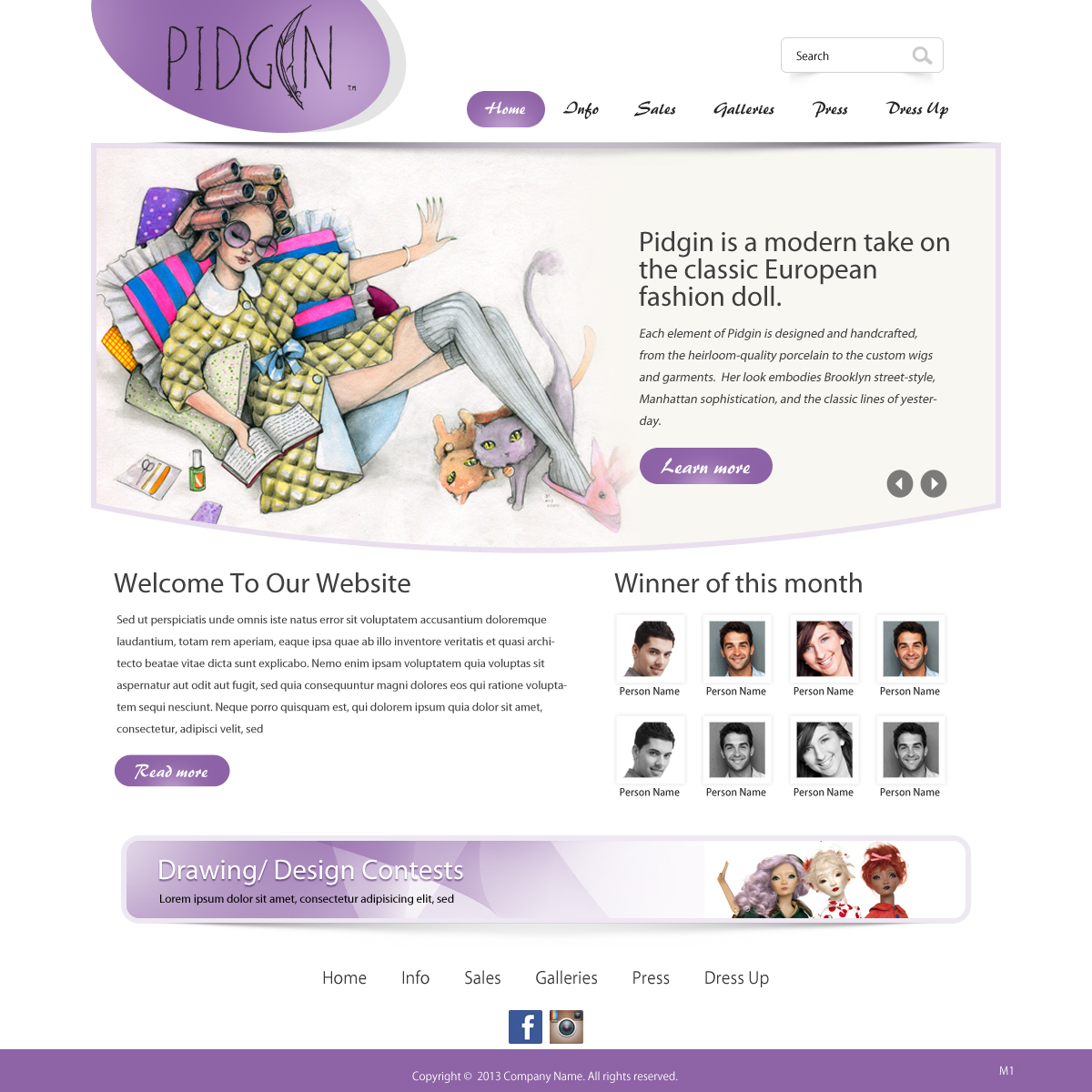 Web Design by pb for J David McKenney | Design #2355271