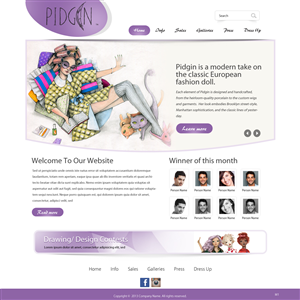 Diseño Web por pb para J David McKenney | Diseño: #2355271