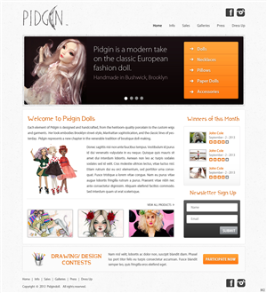 Diseño Web por pb para J David McKenney | Diseño: #2364356