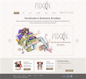 Web Design by pb for J David McKenney | Design #2367563